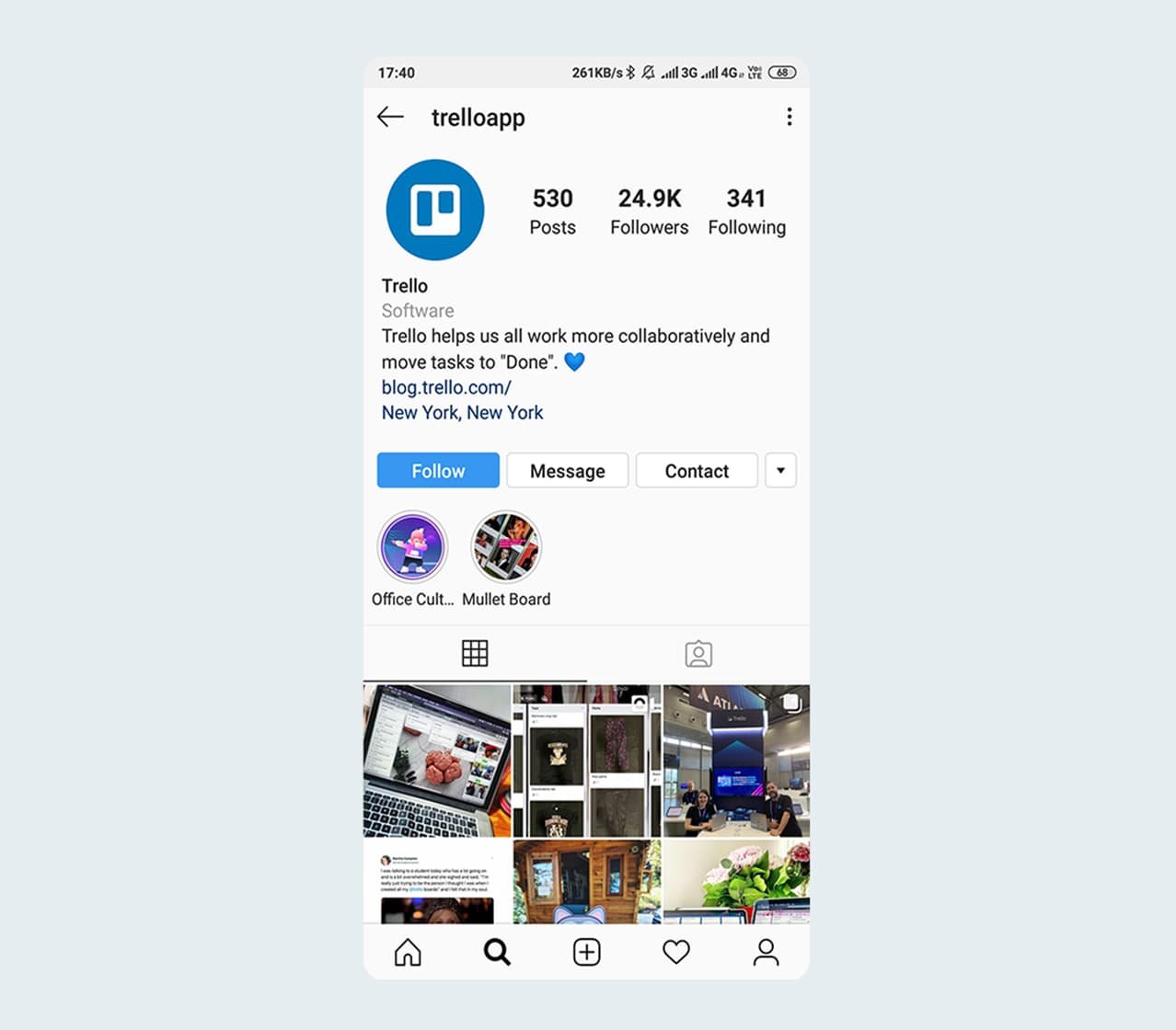 Trello-Social-Presence
