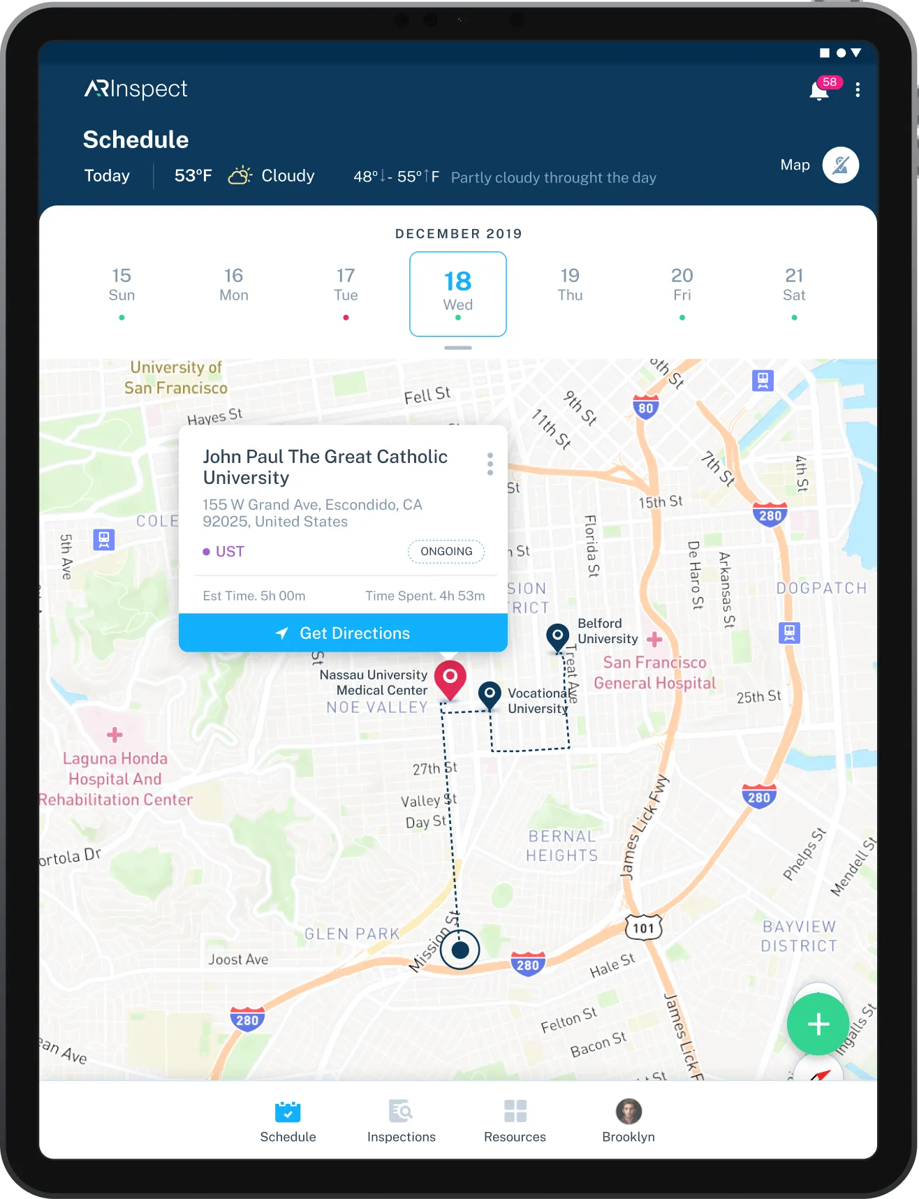 Image-of-the-inspection-page-on-the-mobile-application-of-ARinspect
