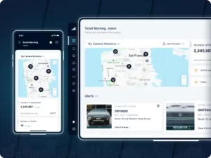 Image showcasing responsive dashboard Design of AllTech an UXTeam's client