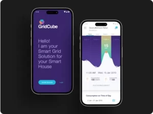 Image of Mobile App UX Design of Gridcube created by UXTeam