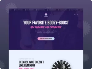 Website UX Design of Blossom